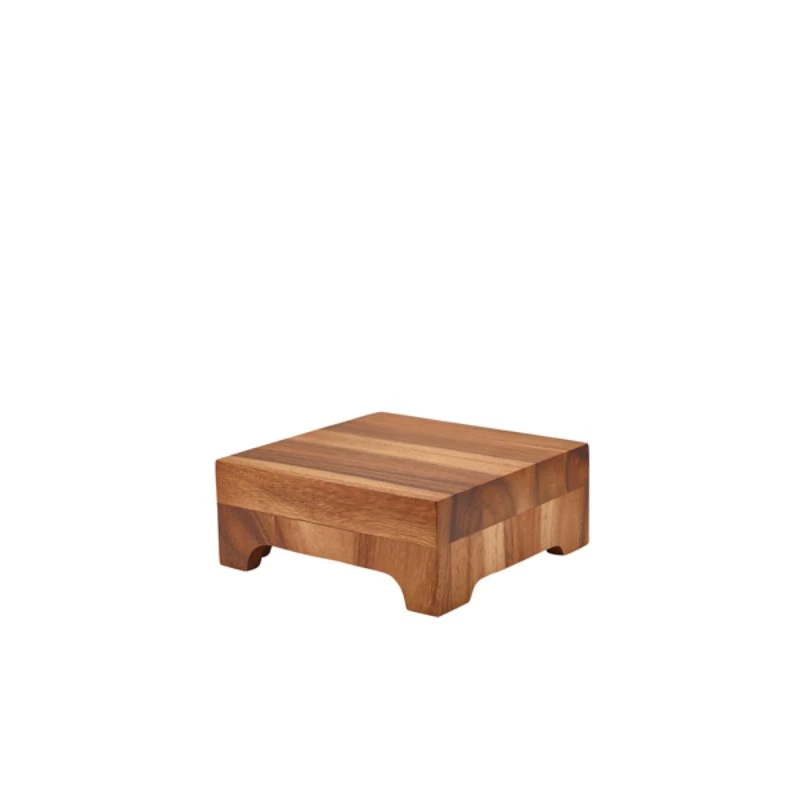 GenWare Displayblock aus Akazienholz 25 x 10 cm RSR-WBB2510 by Genware color Svart