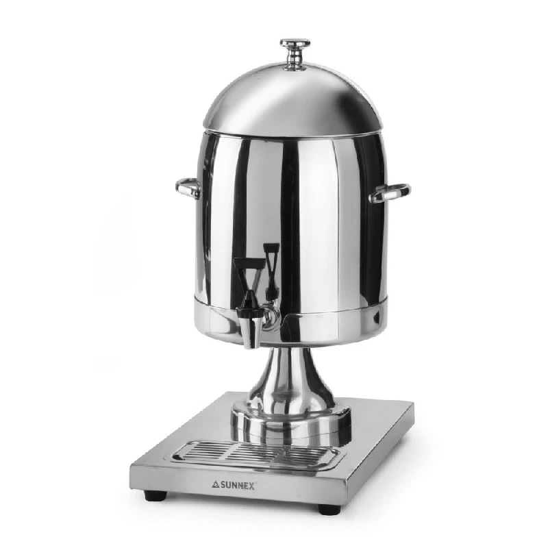Hendi Milchspender aus Edelstahl 10,5 L 425343 by Hendi color Svart