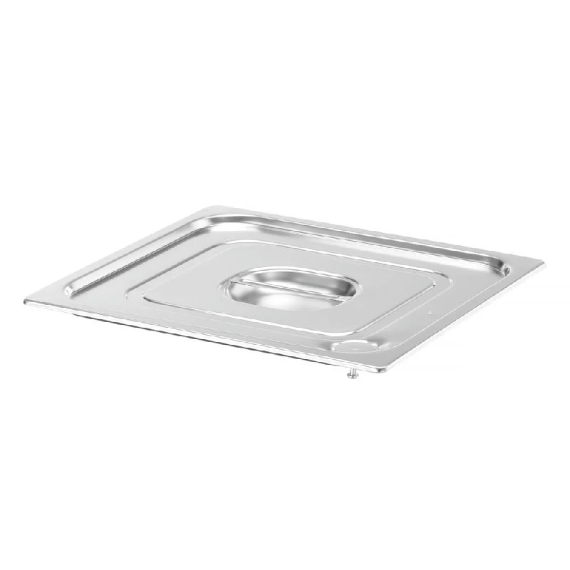 Hendi GN-Deckel mit Silikonrand Edelstahl GN 2/3 802618 by Hendi color Svart