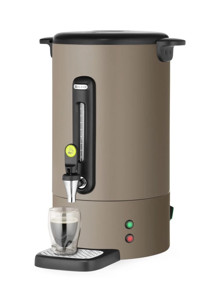 Hendi UNIQ Perkolator Kaffeemaschine Taupe 14L 211588 by Hendi color Svart