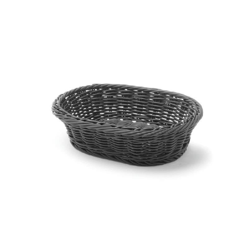 Hendi Brotkorb Oval Schwarz Kunststoff 426623 by Hendi color Svart