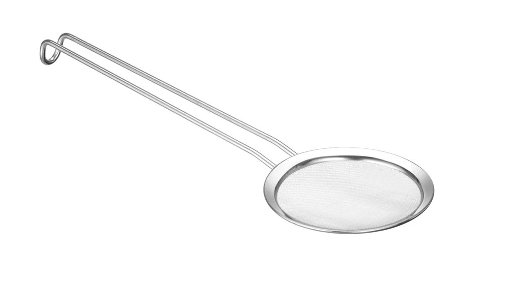 Hendi Schaumlöffel / Fettschöpflöffel Edelstahl 110mm 646205 by Hendi color Svart