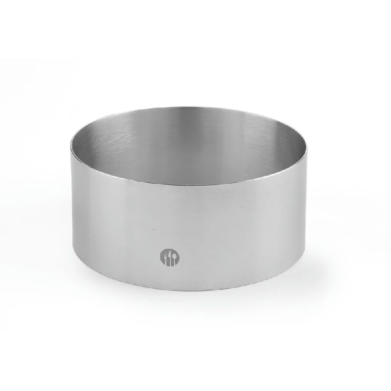 Hendi Speisering und Dessertring Edelstahl ø100mm 1 Stk. 512159 by Hendi color Svart
