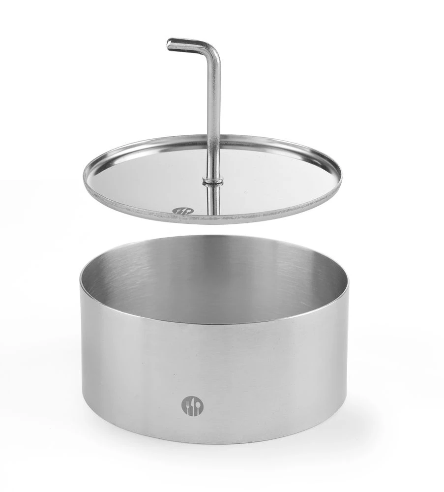 Hendi Speisering und Dessertring Edelstahl ø100mm 1 Stk. 512159 by Hendi color Svart
