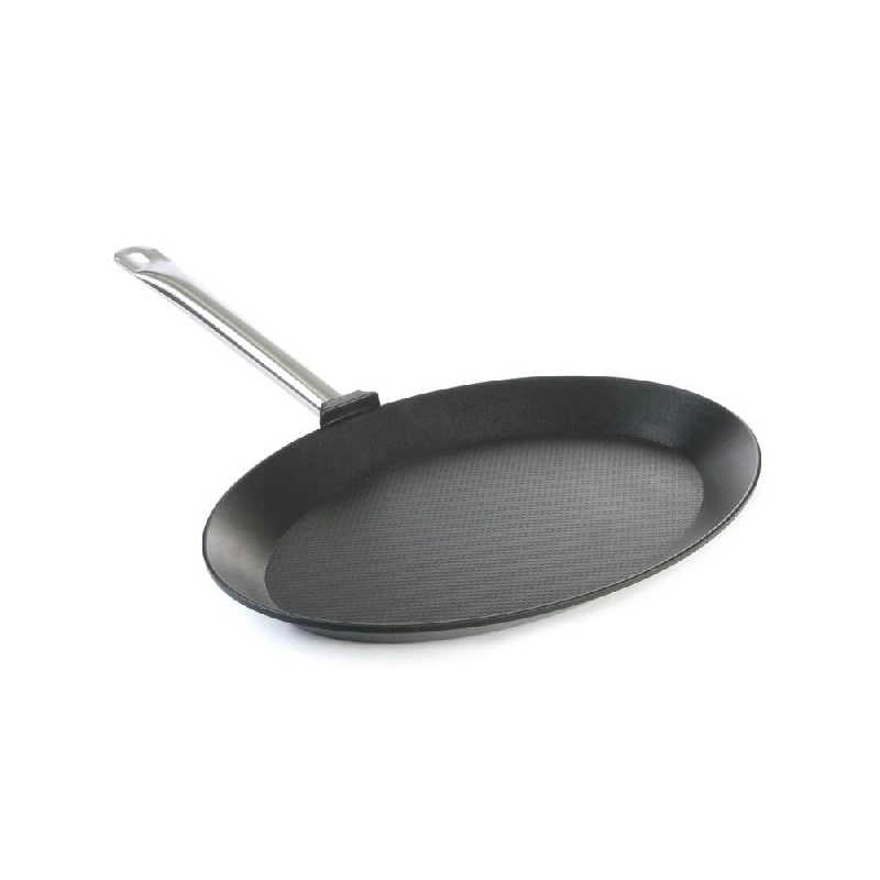 Hendi Fischpfanne Oval Titanium Professional 38x26cm 629604 by Hendi color Svart