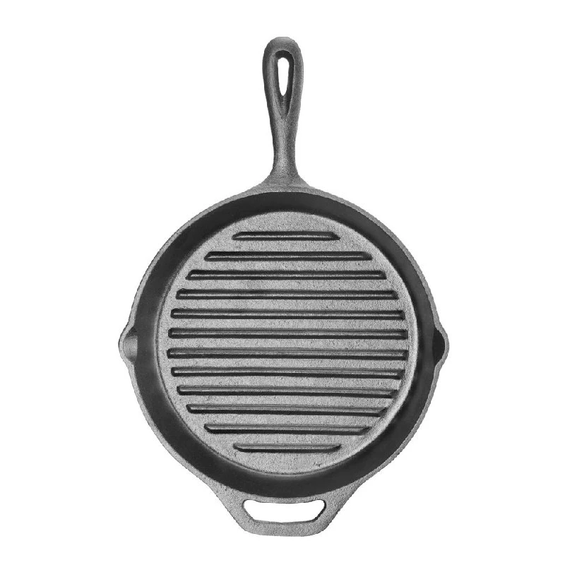 Hendi Gusseisen-Grillpfanne Eckig Metall 629925 by Hendi color Svart