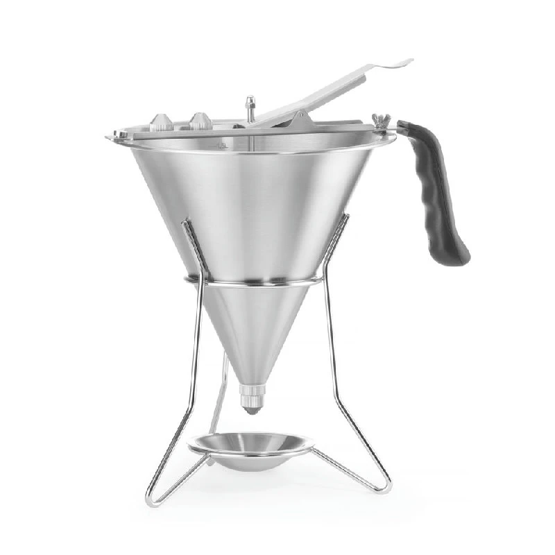 Hendi Profi Line Fondanttrichter Kunststoff und Metall 551806 by Hendi color Svart