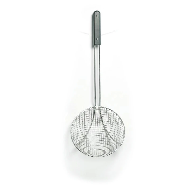 Hendi Pommesschaufel Edelstahl mit Kunststoffgriff 640913 by Hendi color Svart