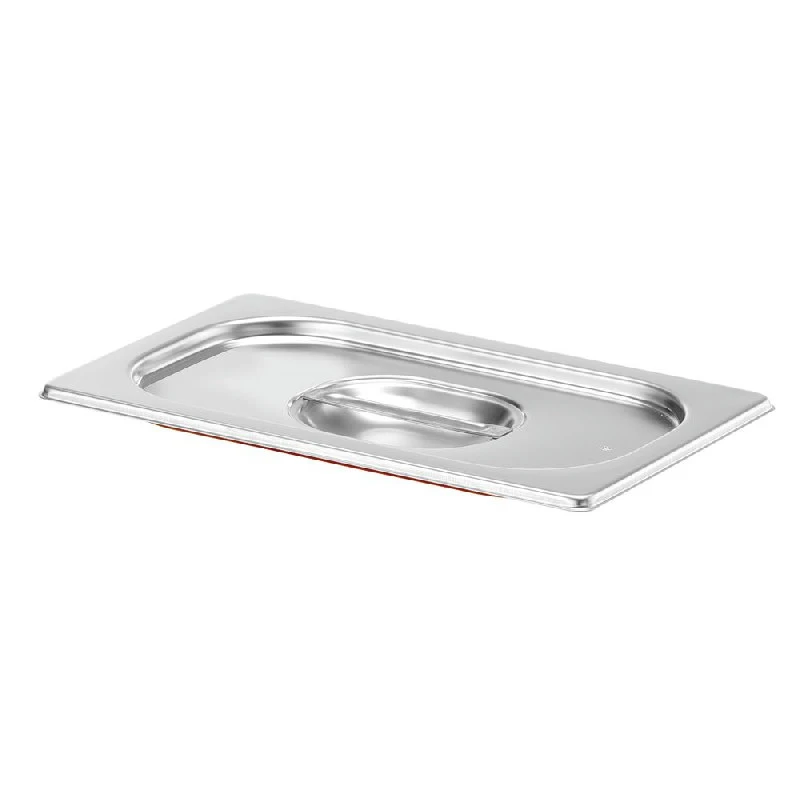 Hendi GN-Deckel GN 1/4 mit Silikondichtung Edelstahl 802649 by Hendi color Svart