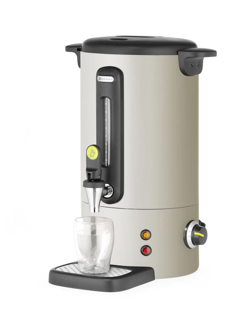 Hendi UNIQ Heißwasserbereiter El 10L Creme Stahl/Kunststoff 211519 by Hendi color Svart