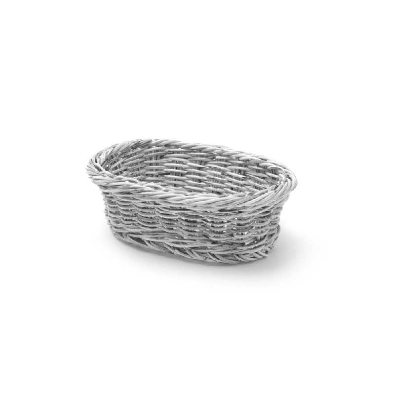 Hendi Brotkorb Oval Kunststoff Hellgrau 426760 by Hendi color Svart