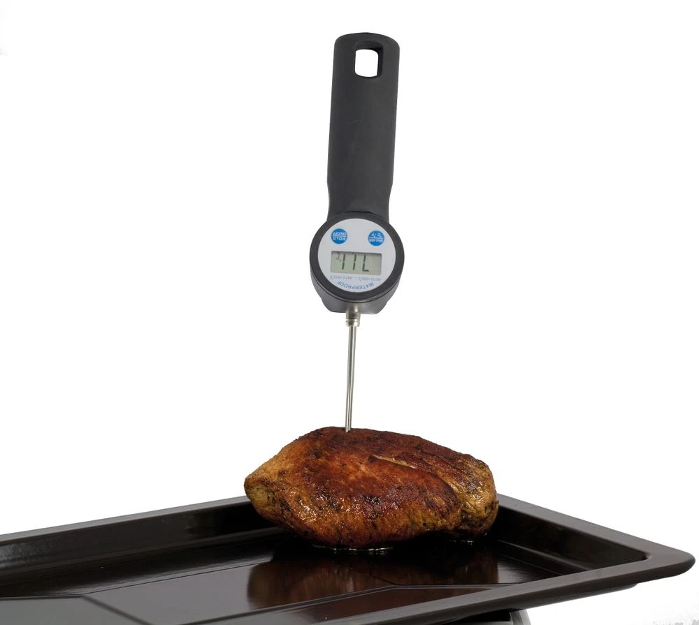 Hendi Digitales Bratenthermometer Wasserdicht 271162 by Hendi color Svart
