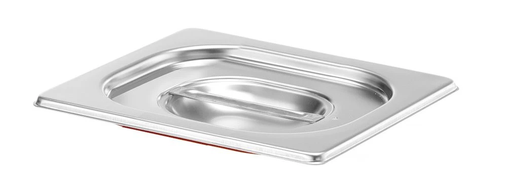 Hendi GN-Deckel mit Silikondichtung Edelstahl GN 1/6 802656 by Hendi color Svart