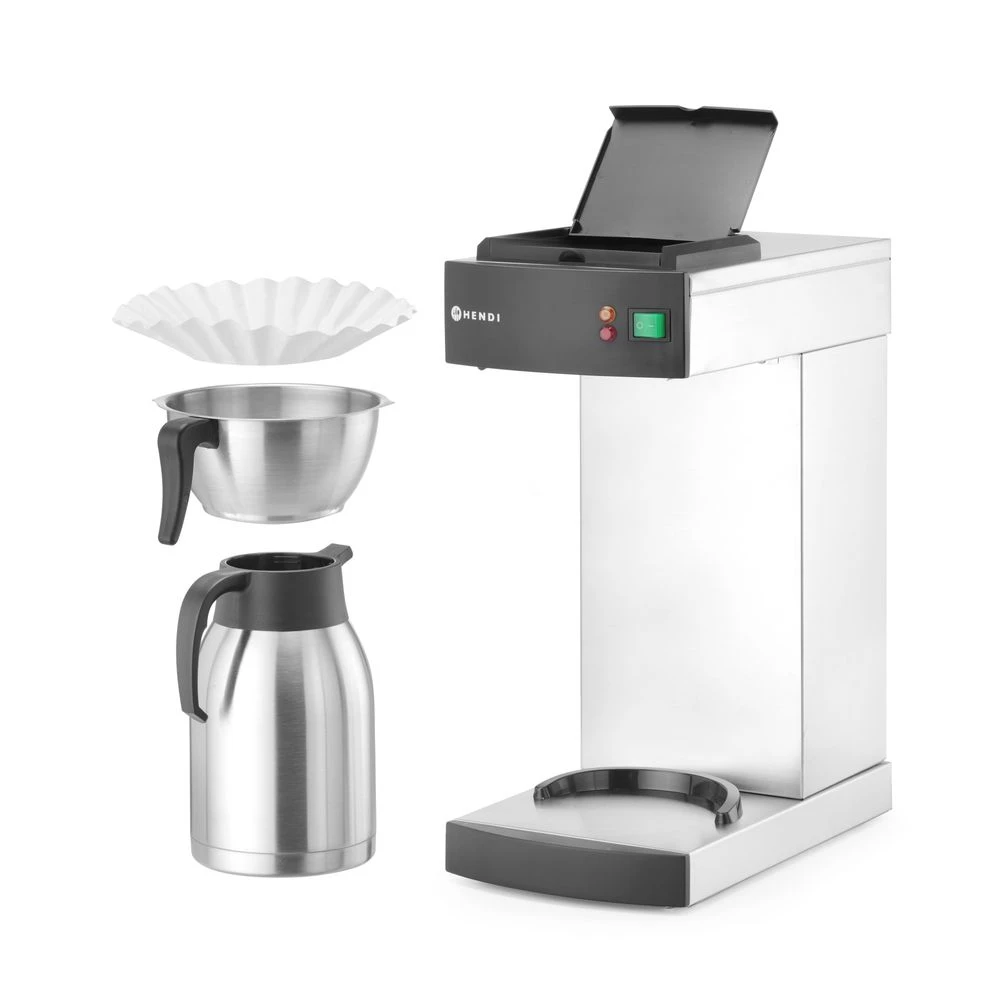 Hendi Filterkaffeemaschine Edelstahl 211052 by Hendi color Svart