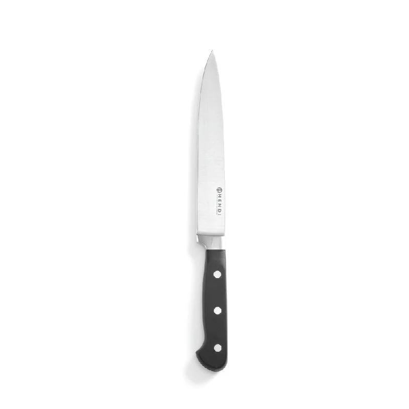 Hendi Tranchiermesser 20 cm Schwarz Kunststoff/Edelstahl 781340 by Hendi color Svart