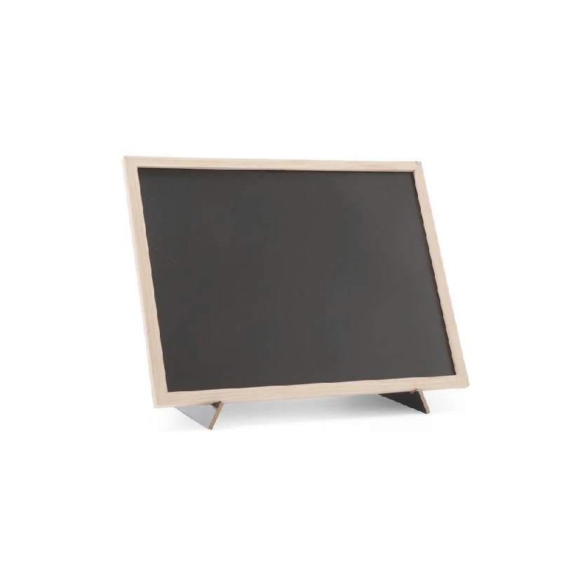 Hendi Tischkreidetafel mit Standfuß, schwarz 664124 by Hendi color Svart