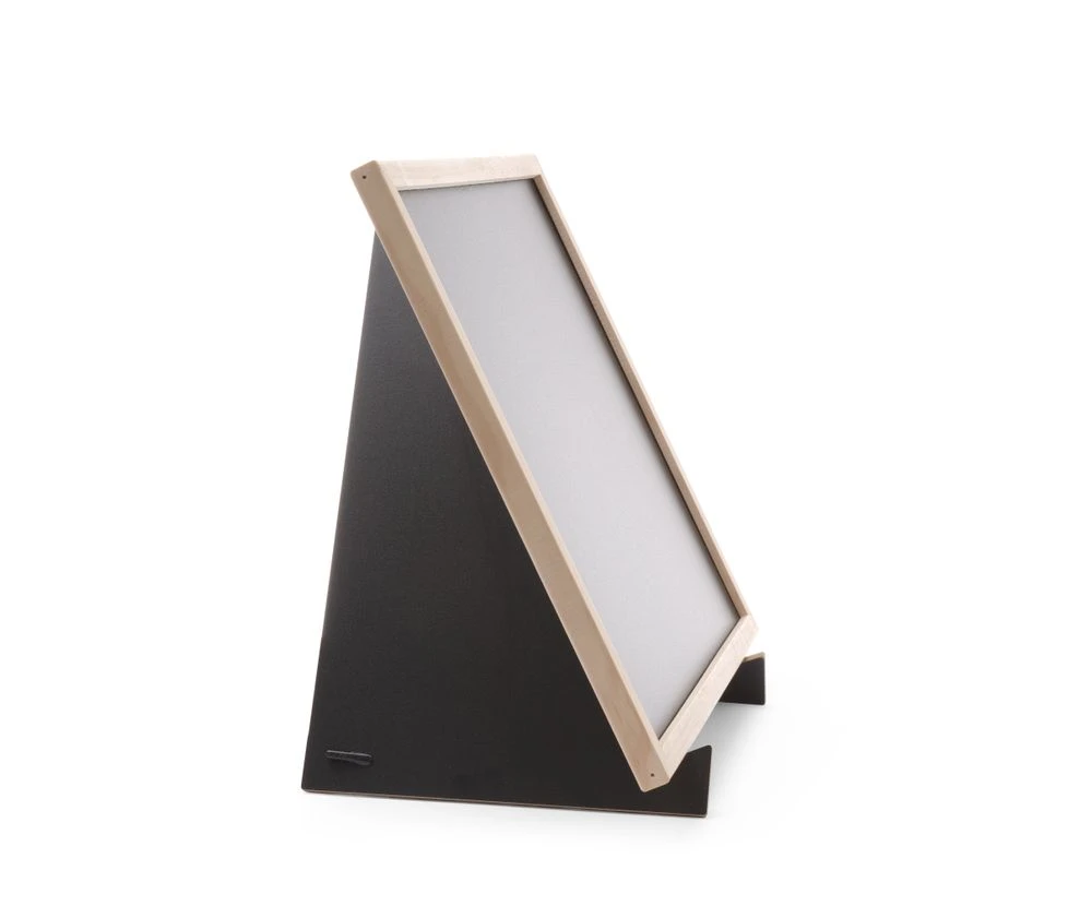 Hendi Tischkreidetafel mit Standfuß, schwarz 664124 by Hendi color Svart