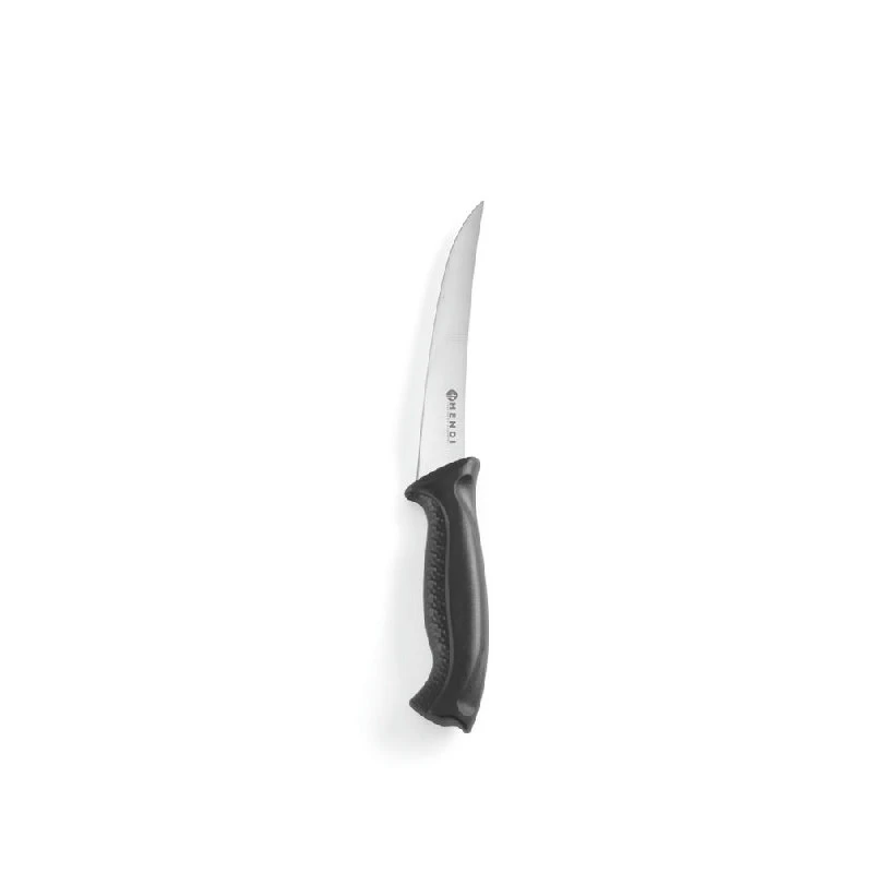 Hendi Filetiermesser aus Edelstahl mit schwarzem Griff 844434 by Hendi color Svart