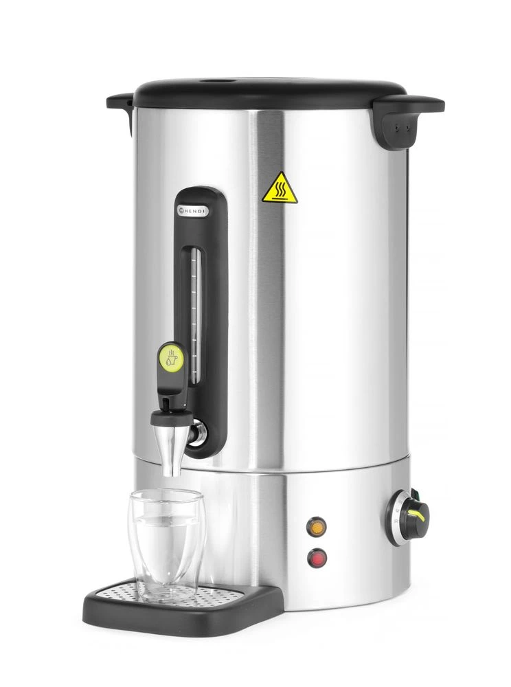 Hendi UNIQ Heißwasserspender 16L Silber 211427 by Hendi color Svart