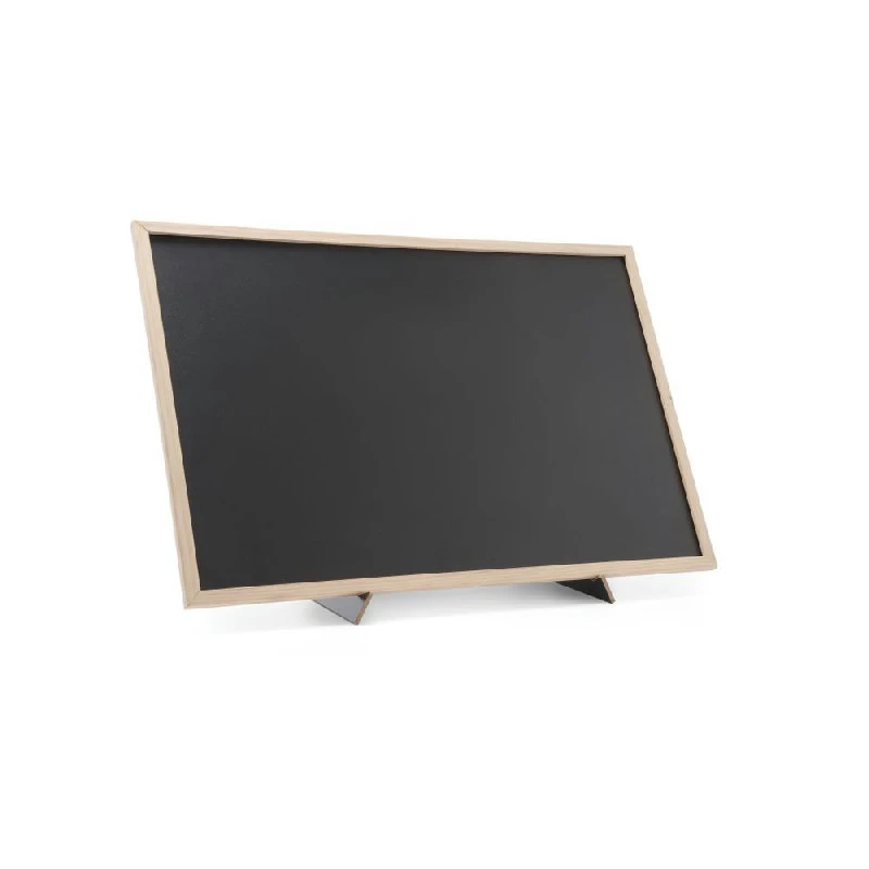 Hendi Tischkreidetafel mit Fuß Schwarz 664131 by Hendi color Svart