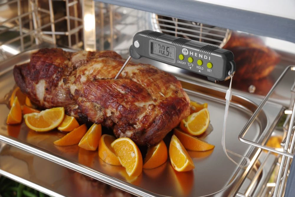 Hendi Bratenthermometer mit Klappsonde 1 Stk. 271308 by Hendi color Svart