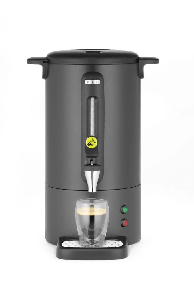 Hendi UNIQ Perkolator Kaffeemaschine Schwarz 7L 211472 by Hendi color Svart