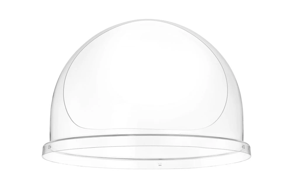 Hendi Abdeckhaube für Zuckerwattemaschine Transparenter Kunststoff 282755 by Hendi color Svart