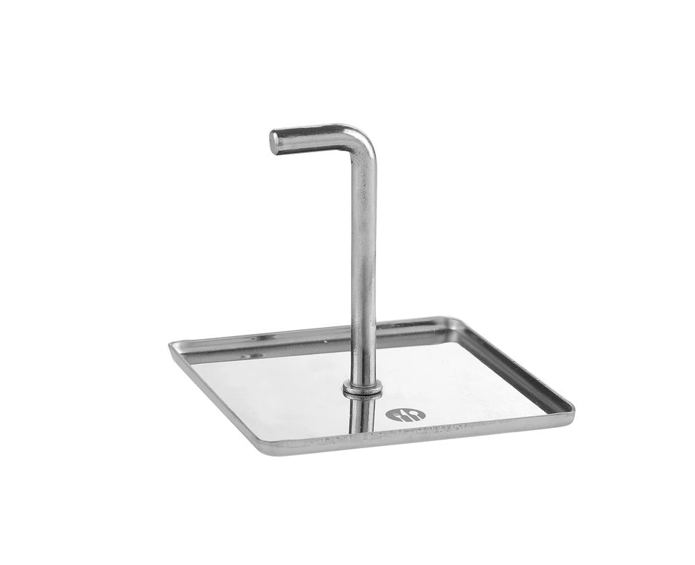 Hendi Quadratischer Speisering mit Drücker Metall 512227 by Hendi color Svart