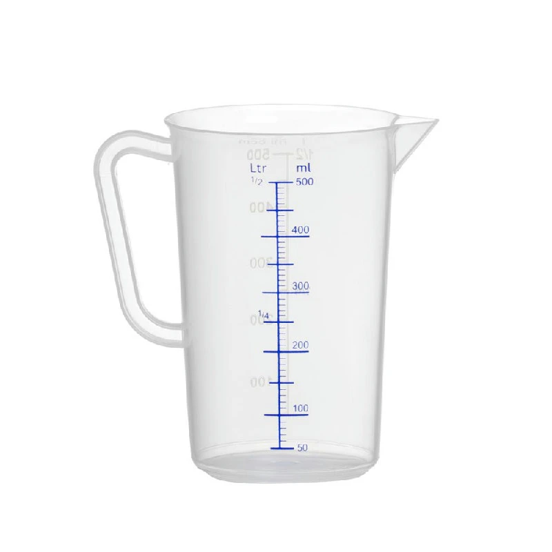 Hendi Messbecher 0,5L Polypropylen Kunststoff 567104 by Hendi color Svart