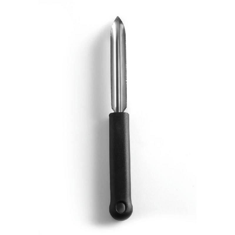 Hendi Gemüseentkerner Edelstahl mit schwarzem Griff 856086 by Hendi color Svart