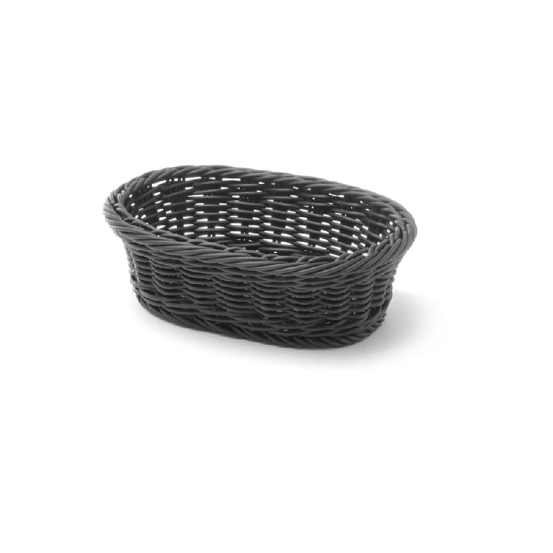 Hendi Brotkorb Oval Schwarz Kunststoff 1 Stk. 426777 by Hendi color Svart