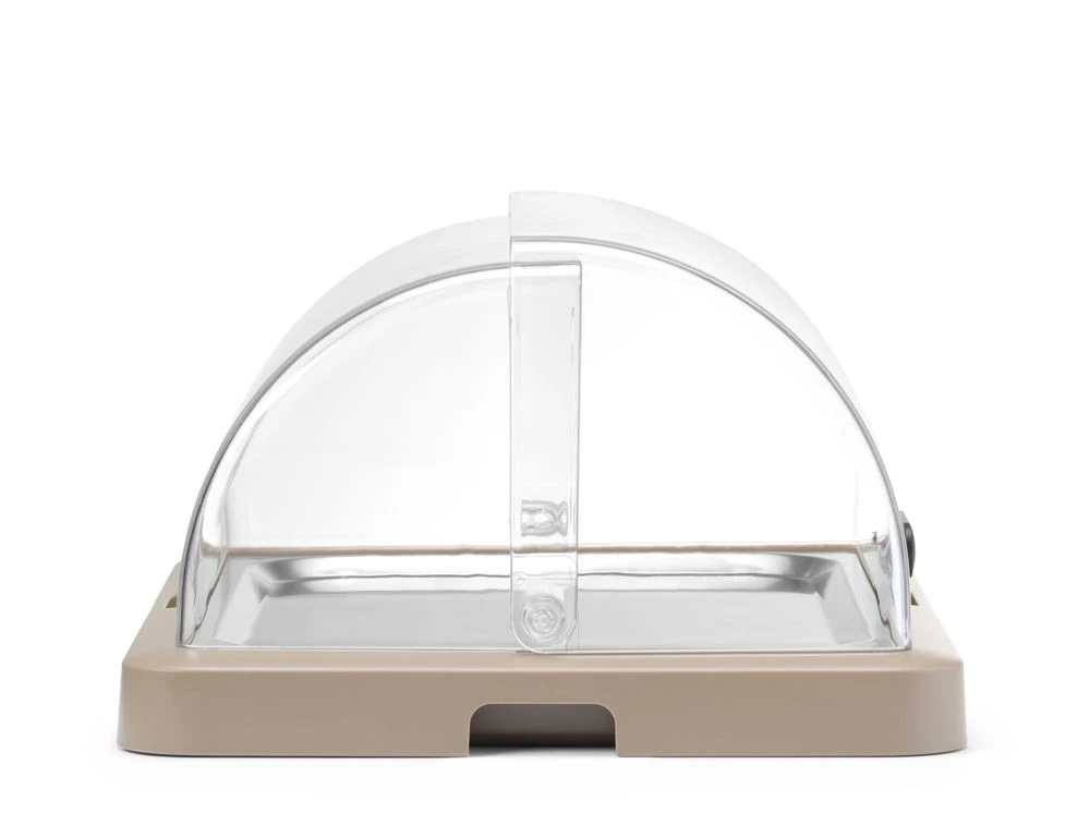 Hendi UNIQ Kühlbuffet Duo mit Rolltop Beige 871942 by Hendi color Svart