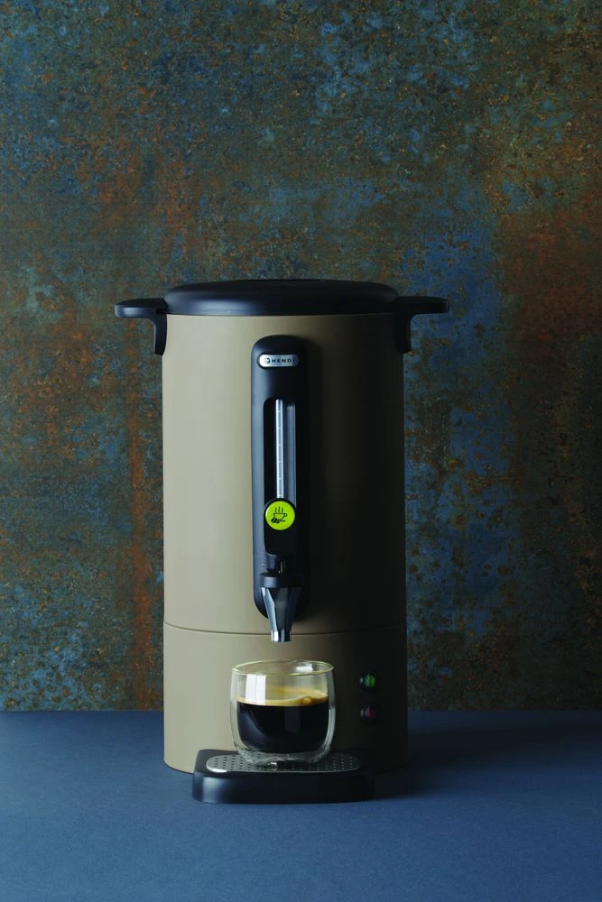 Hendi UNIQ Perkolator Kaffeemaschine 7L – Taupe 211564 by Hendi color Svart
