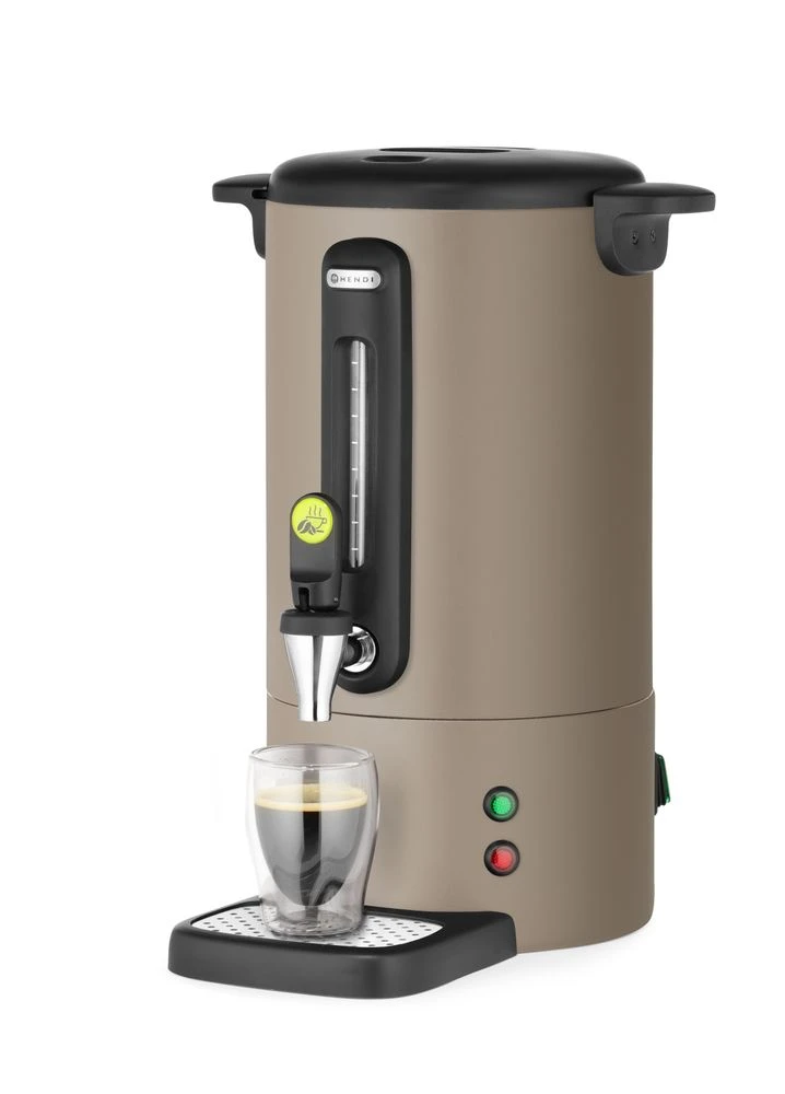Hendi UNIQ Perkolator Kaffeemaschine 7L – Taupe 211564 by Hendi color Svart