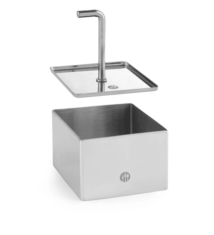Hendi Speisering Metall 67x67x(h)45 mm 512166 by Hendi color Svart