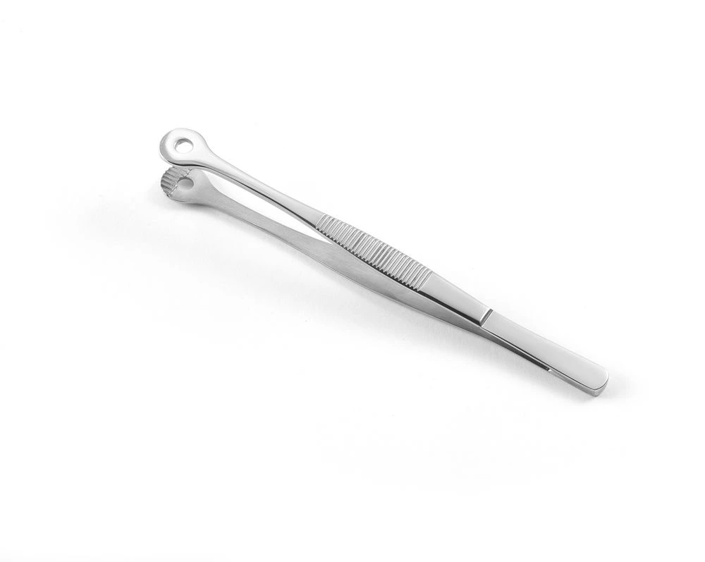 Hendi Kochpinzette mit runder Spitze Edelstahl 30 cm 680124 by Hendi color Svart