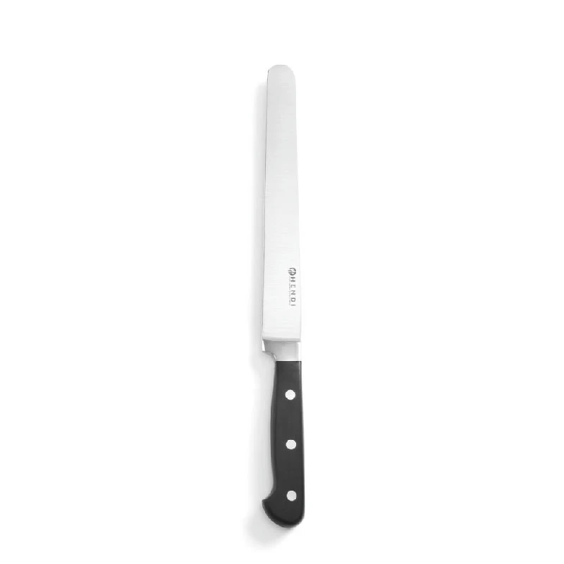 Hendi Schinken- und Lachsmesser 35 cm Schwarz Kunststoff/Edelstahl 781326 by Hendi color Svart