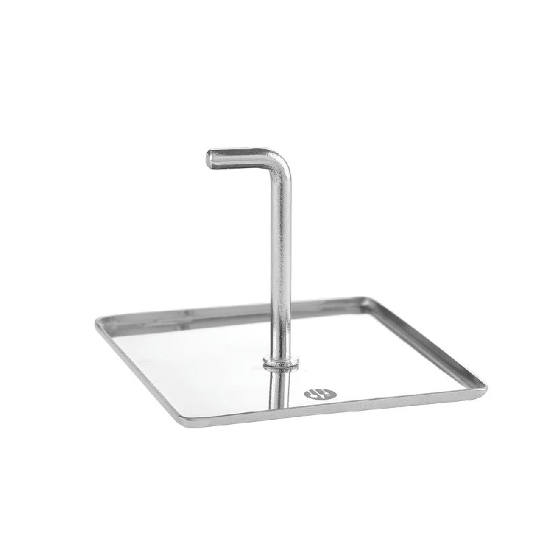 Hendi Speisering und Drücker quadratisch Edelstahl 512234 by Hendi color Svart