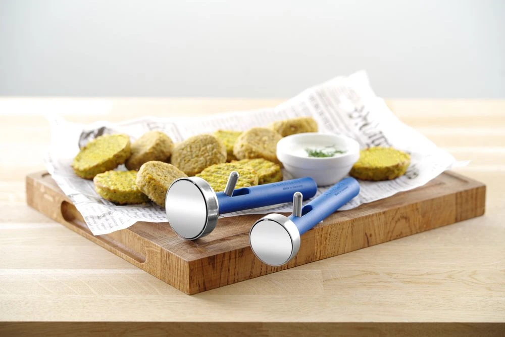 Hendi Falafel-Portionierer mit blauem Griff 755310 by Hendi color Svart