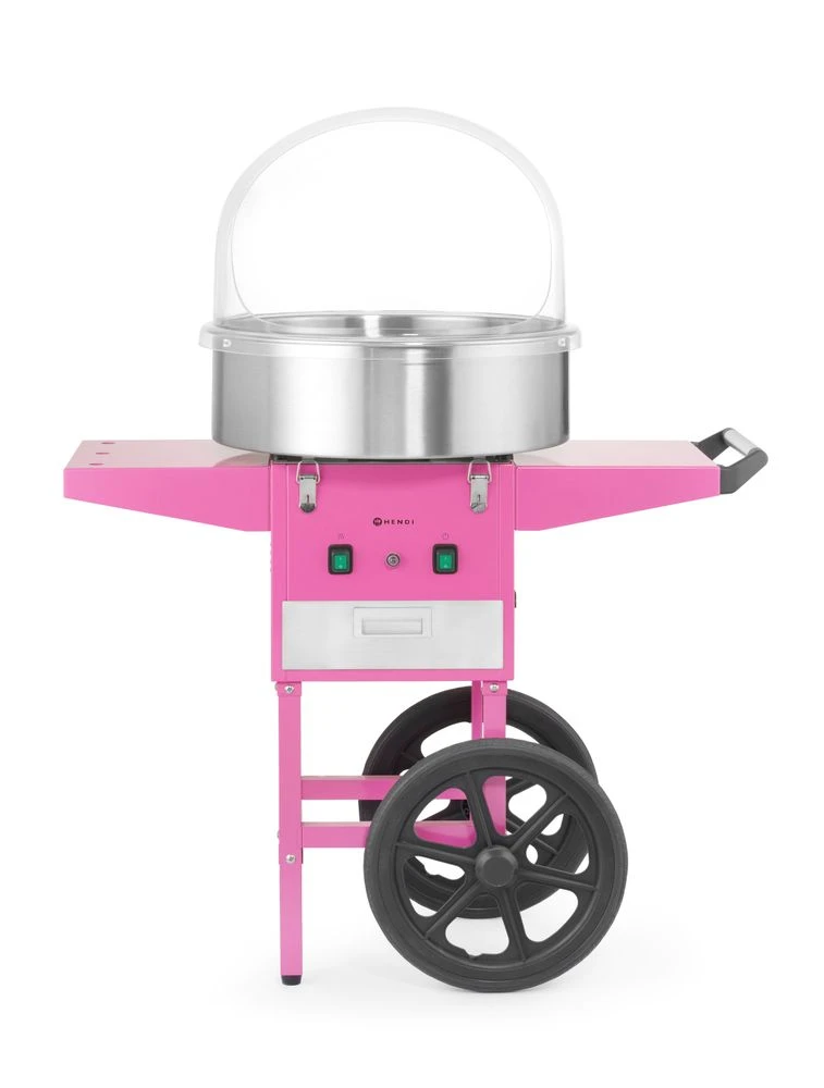 Hendi Zuckerwattemaschine Rosa Metall 282809 by Hendi color Svart