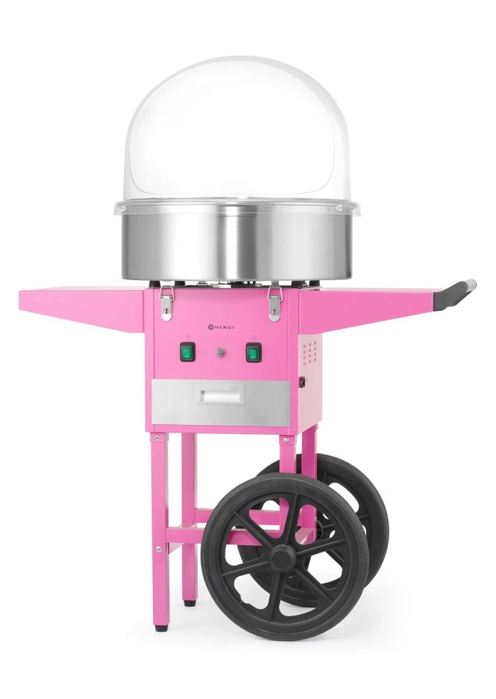 Hendi Zuckerwattemaschine Rosa Metall 282809 by Hendi color Svart