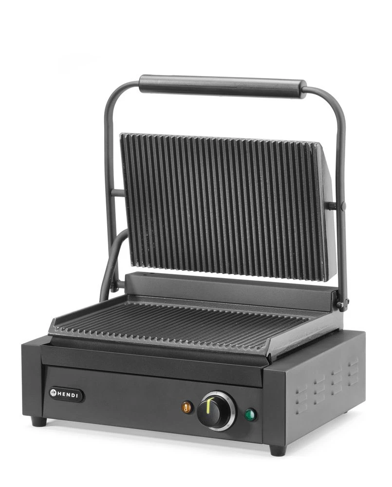 Hendi Kontaktgrill aus Metall 263617 by Hendi color Svart