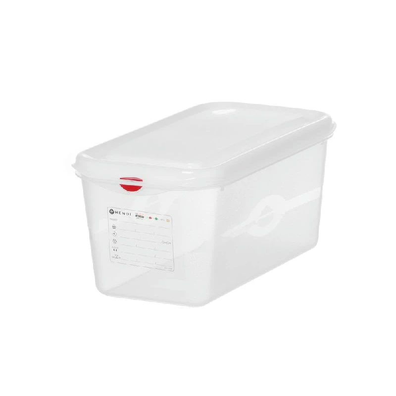 Hendi GN-Behälter 1/3 Polypropylen Transparent 873243 by Hendi color Svart
