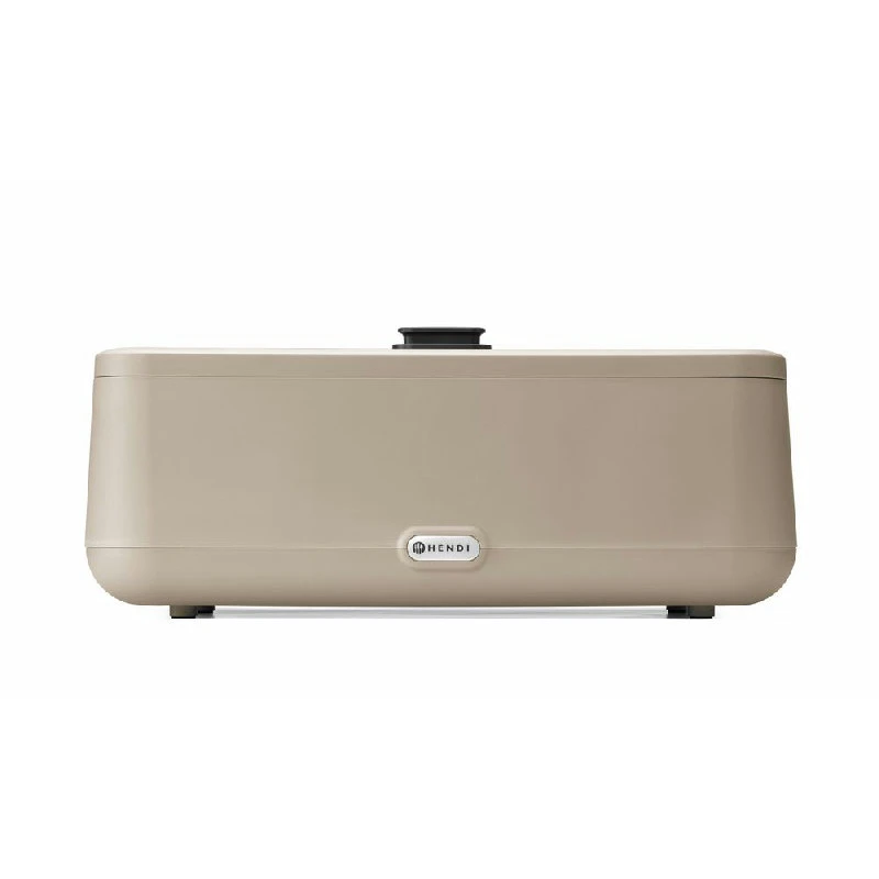 Hendi UNIQ Chafing Dish Beige GN 1/1 Glasdeckel 700W 470442 by Hendi color Svart