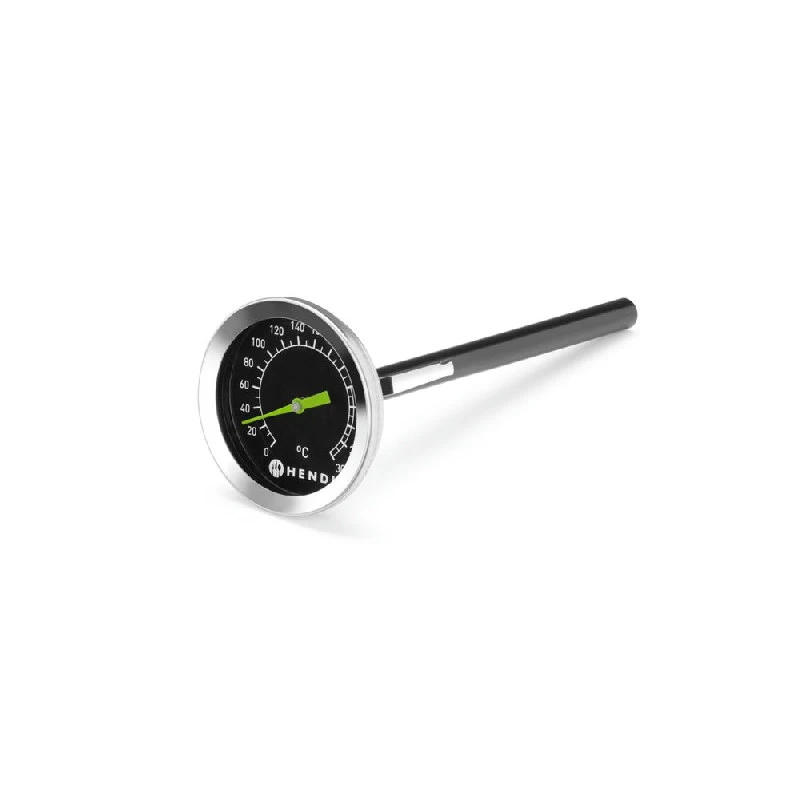 Hendi Analoges Thermometer aus Glas und Metall 271384 by Hendi color Svart