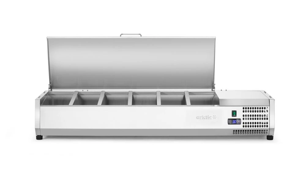 Hendi Tischkühlvitrine GN 1/3 233955 by Hendi color Svart