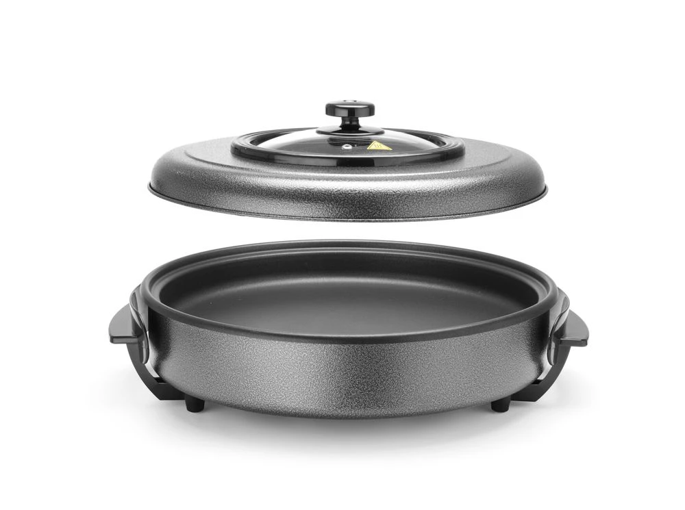 Hendi Partypfanne Elektrisch Rund Metall Ø40 cm 239506 by Hendi color Svart