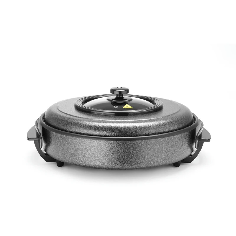 Hendi Partypfanne Elektrisch Rund Metall Ø40 cm 239506 by Hendi color Svart