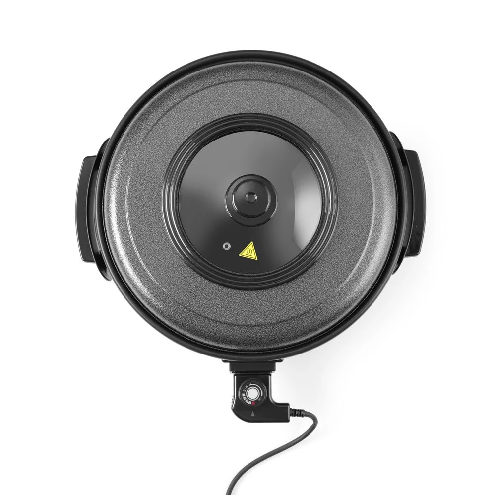 Hendi Partypfanne Elektrisch Rund Metall Ø40 cm 239506 by Hendi color Svart