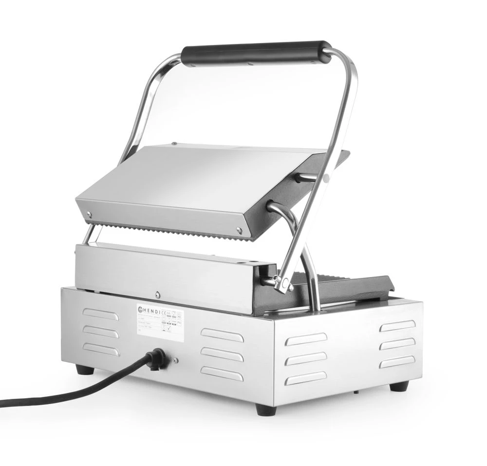 Hendi Panini Kontaktgrill Edelstahl 1 Stk. 263655 by Hendi color Svart